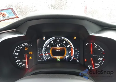 2017 Chevrolet Corvette Stingray Z51 from USA, damaged, VIN 1G1YJ2D70H5110136